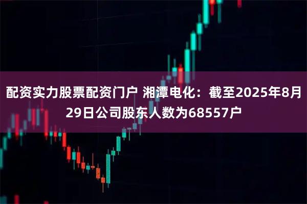 配资实力股票配资门户 湘潭电化：截至2025年8月29日公司股东人数为68557户